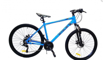 Велосипед STELS 26" Navigator-590 V (18" синий/салатовый)