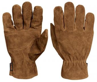 Фото перчатки рабочие truper двойное усиление на ладонях, манжета на резинке gux-va 14289