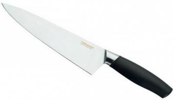 Фото нож большой поварской fiskars 1016007, ff+, длина лезвия 20 см