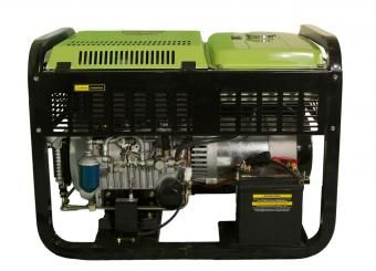Генератор дизельный SWATT DG12000Е с моточасами, 10/11 кВт, 220В, бак 25 л, статор медь