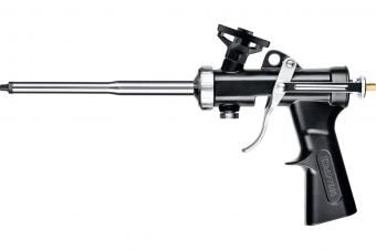 Фото kraftool grand цельнометаллический профессиональный пистолет для монтажной пены