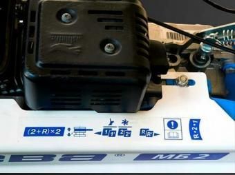 Мотоблок НЕВА МБ-2 Yamaha МX175 PRO, 4 фрезы, 6.0 л.с.
