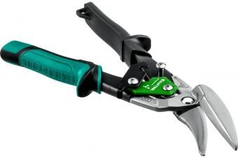 Фото kraftool ножницы по металлу alligator, левые удлинённые, cr-mo, 280 мм