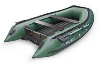 Лодка надувная транц. Солар Оптима-350 зеленый 