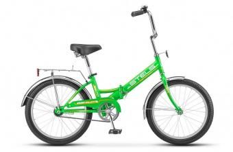 Велосипед STELS LU086911, 20" Pilot-310 (13" зелёный/жёлтый)