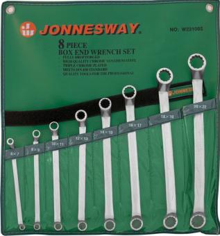 Фото набор ключи накидные 6-22мм; 8шт jonnesway (w23108s)