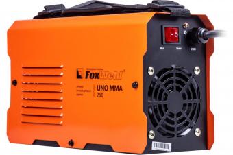 Сварочный аппарат FoxWeld UNO 250 (ММА,220В,10.26кВт,250А,1.6-5.0мм,ПВ=60%) 4.6кг