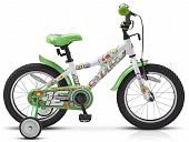 Велосипед STELS 16" Pilot 180  (9" бело-зеленый)