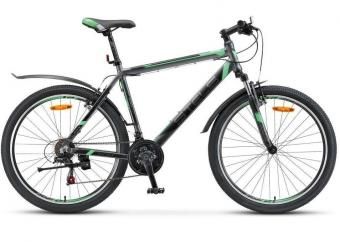 Велосипед STELS 26" Navigator-600 V (18 черный/зеленый)