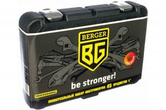 Фото набор инструментов 45 предметов berger bg045-14