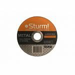 Фото диск отрезной по металлу sturm! 9020-07-125x12, 125х1.2х22.2 мм, армированный