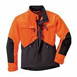 куртка Microfaser серая/оранжевая, размер XXL