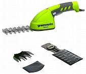 Ножницы садовые аккумуляторные  Greenworks G7,2HS,  7,2V  со встроенным аккумулятором 2 Aч