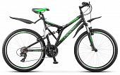 Велосипед STELS 26" Crosswind 21 sp  (20" черный/салатовый)