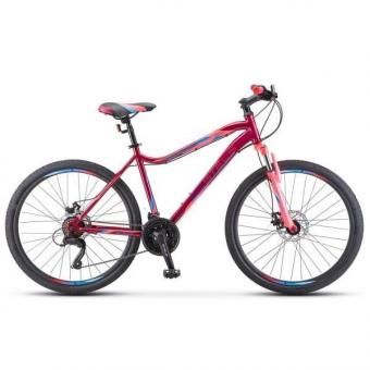 Велосипед STELS 26" Miss-5000 MD (18" вишневый/розовый)