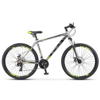 Велосипед STELS 27.5" Navigator-700 MD (17.5 черный/зеленый)